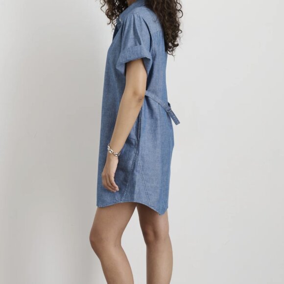 Alex Mill Chambray Shirt Dress XS - Picture 2 of 8